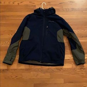 Columbia Gray and Blue Winter Jacket